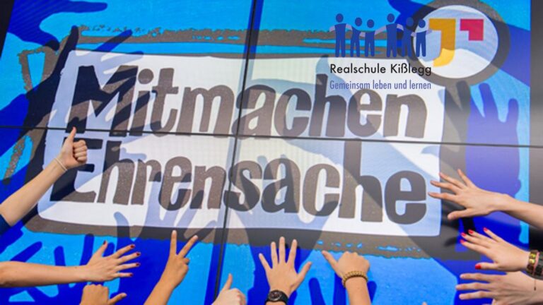 Rekordbeteiligung der RealschülerInnen aus Kißlegg bei Mitmachen Ehrensache